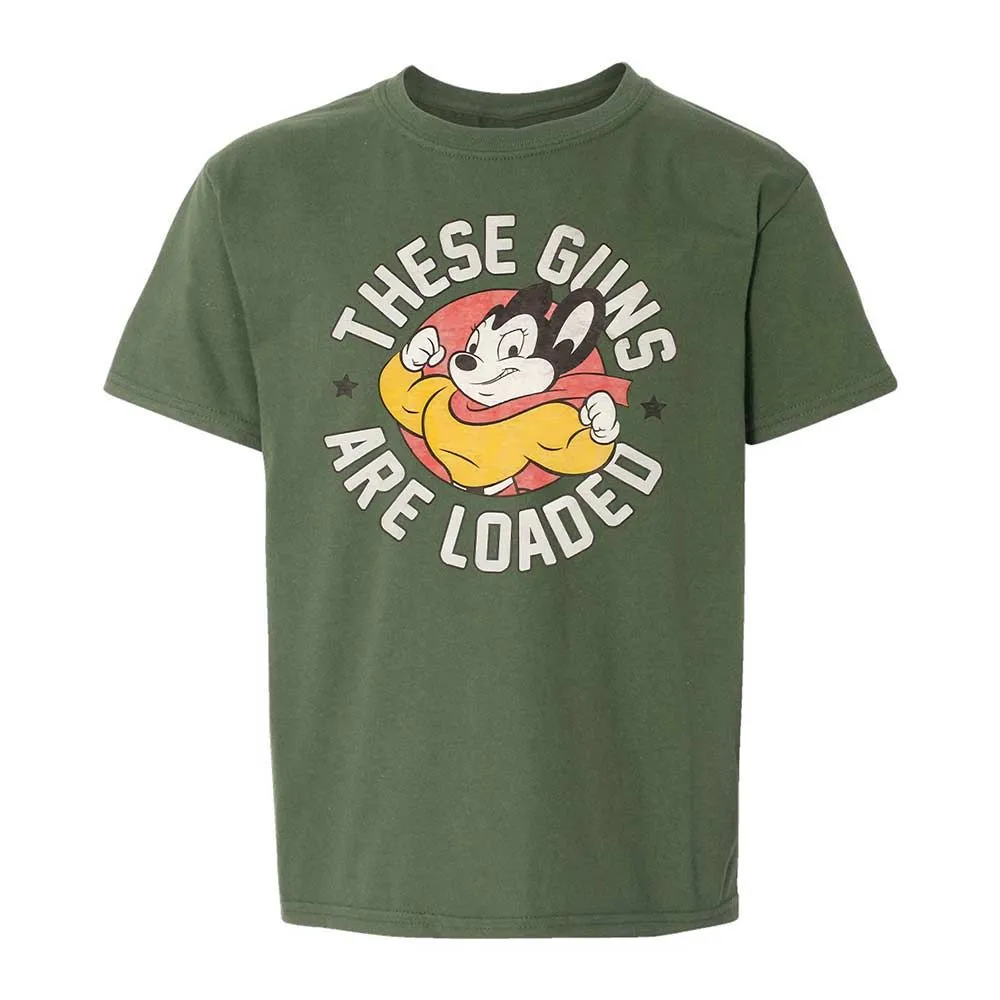 Kids T-Shirt - BKL4SVG4 - Military Green - 20