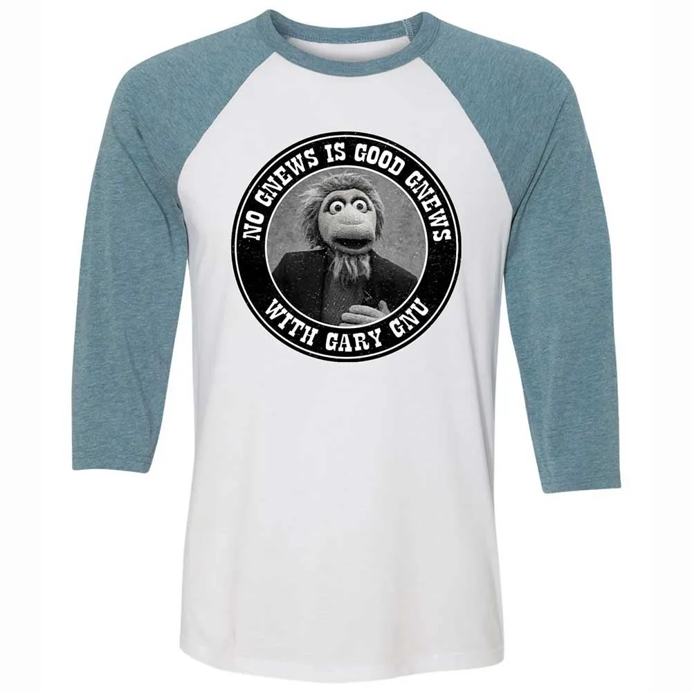 Unisex 3/4 Baseball Tee - 6WP7MLEJ - White/Denim - 3