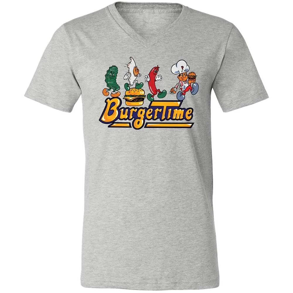 BurgerTime - Athletic Heather - 2