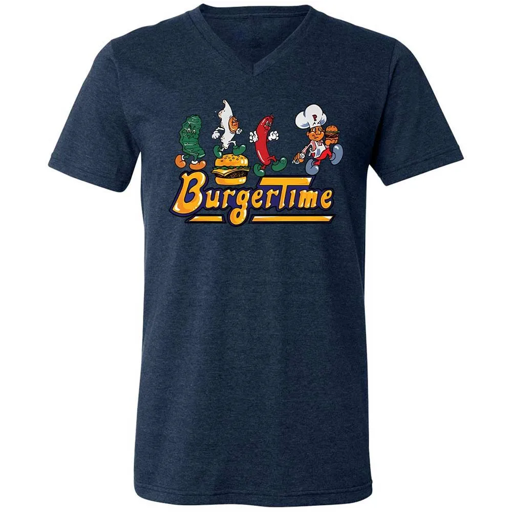 BurgerTime - Heather Navy - 13