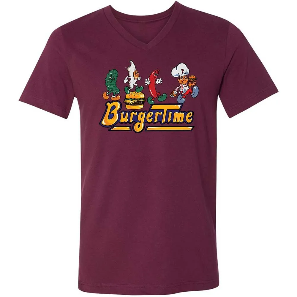 BurgerTime - Maroon - 14