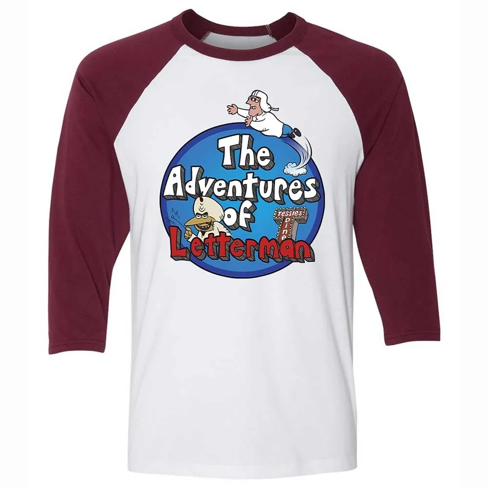 The Adventures of Letterman - White/Maroon - 7