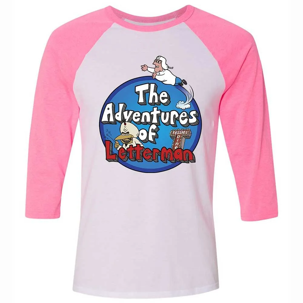 The Adventures of Letterman - White/Neon Pink - 12