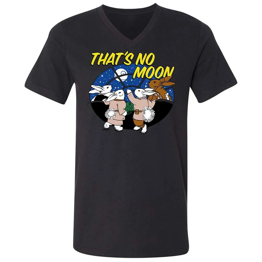 Unisex V-Neck T-Shirt - White - Black - 11