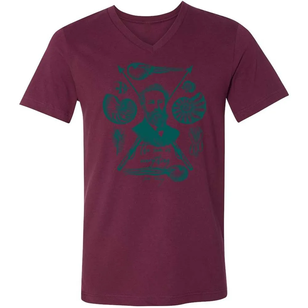 The sea is everything - Maroon - 14