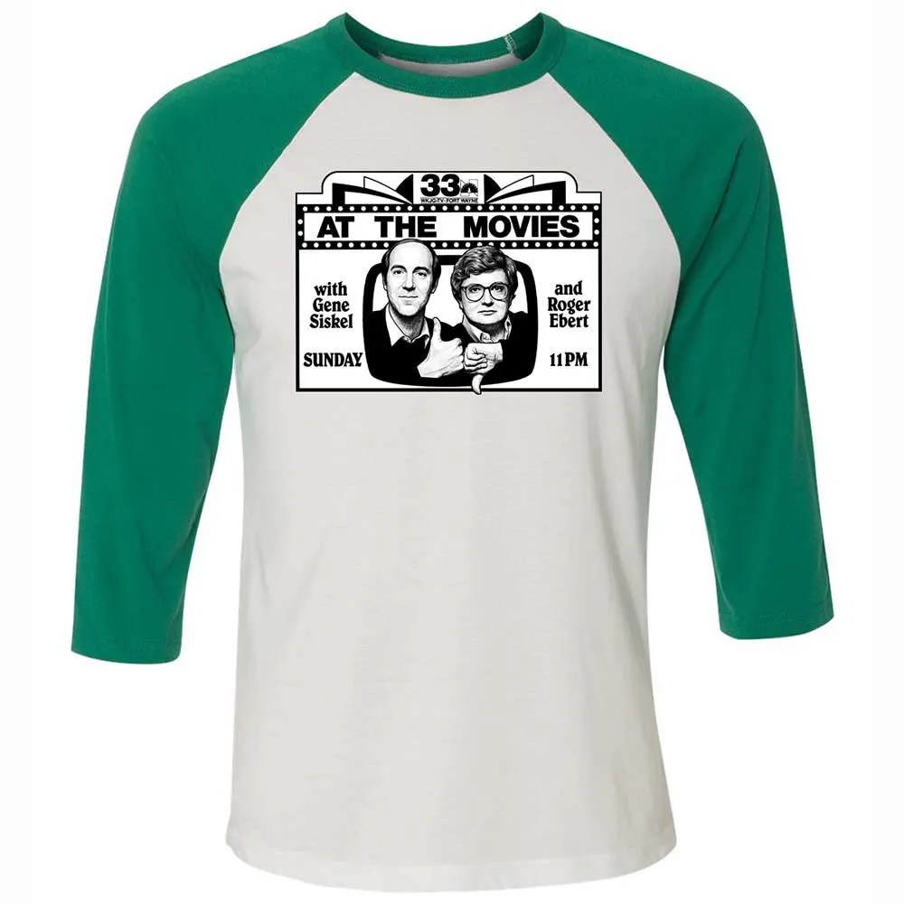 Unisex 3/4 Baseball Tee - RUYAHX79 - White/Kelly - 6