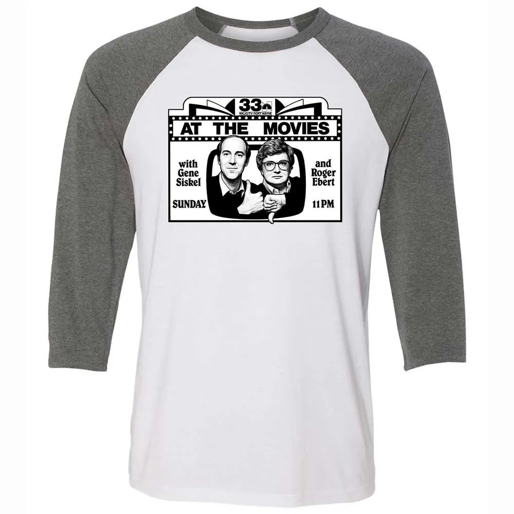 Unisex 3/4 Baseball Tee - RUYAHX79 - White/Deep Heather - 11