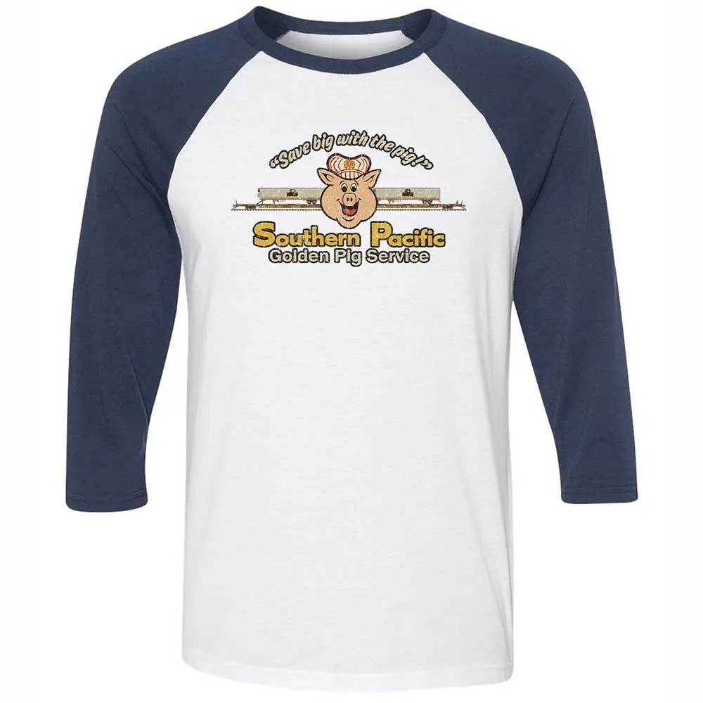 Unisex 3/4 Baseball Tee - 5N9WTPJJ - White/Navy - 8