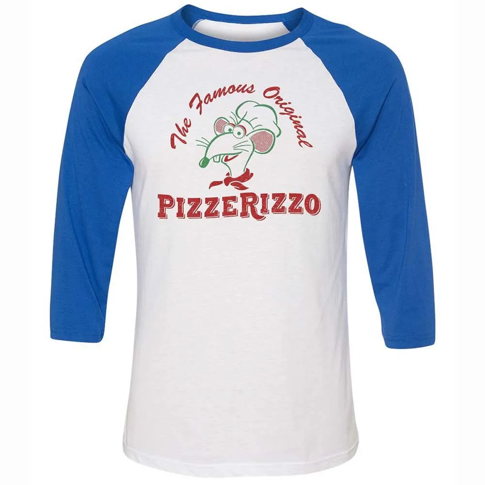 Unisex 3/4 Baseball Tee - LTVY6D3H - White/True Royal - 10