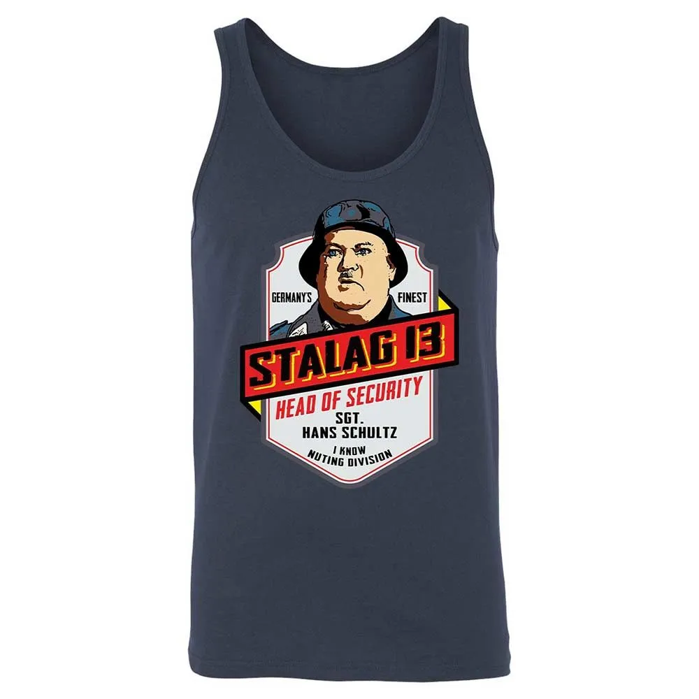 Unisex Jersey Tank - W8ZAVYUF - Navy - 8