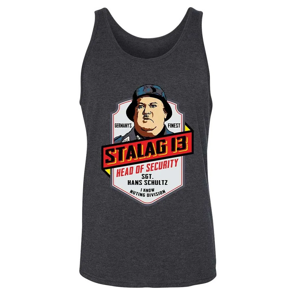 Unisex Jersey Tank - W8ZAVYUF - Dark Grey Heather - 10