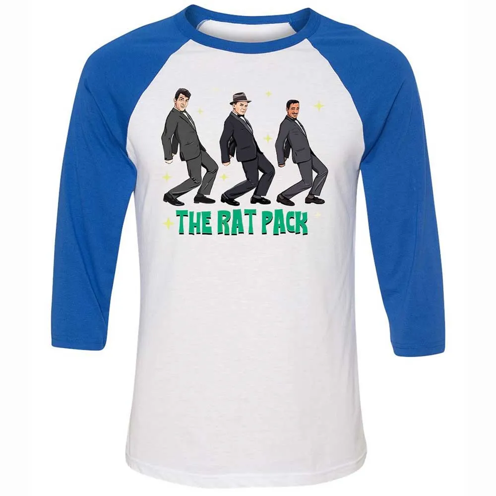 Unisex 3/4 Baseball Tee - 7QCJ13AR - White/True Royal - 10