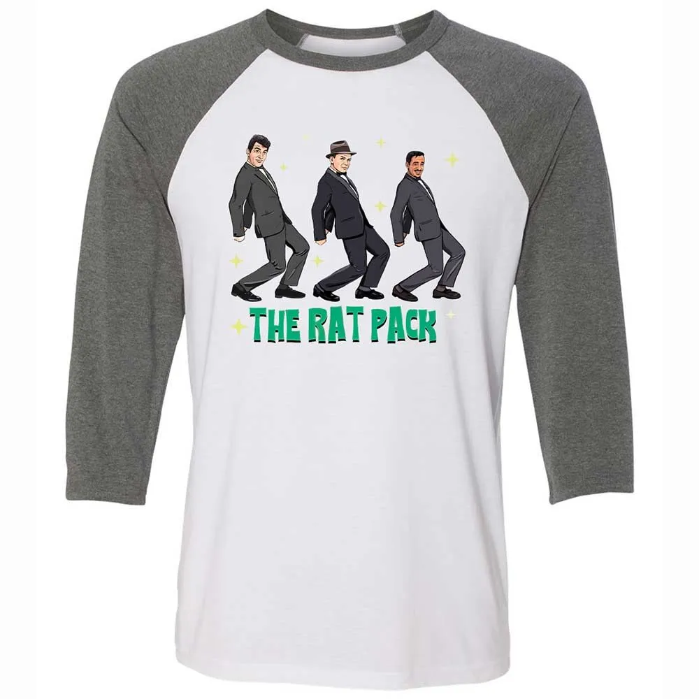 Unisex 3/4 Baseball Tee - 7QCJ13AR - White/Deep Heather - 11