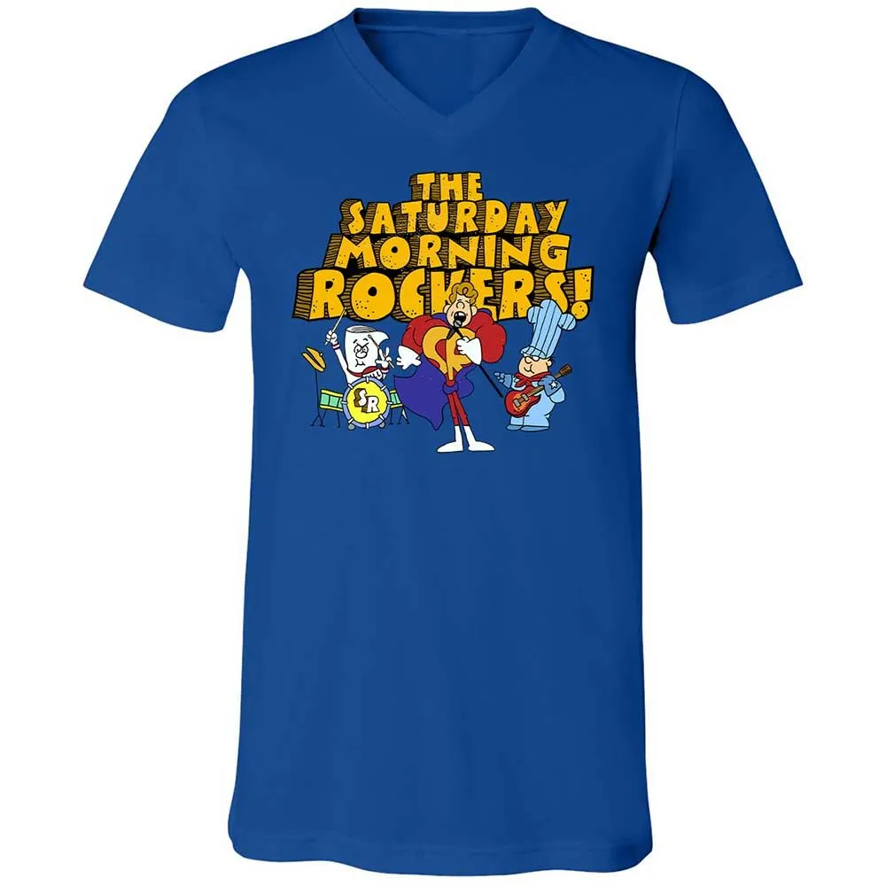 Unisex V-Neck T-Shirt - GB2ZY9D8 - True Royal - 3
