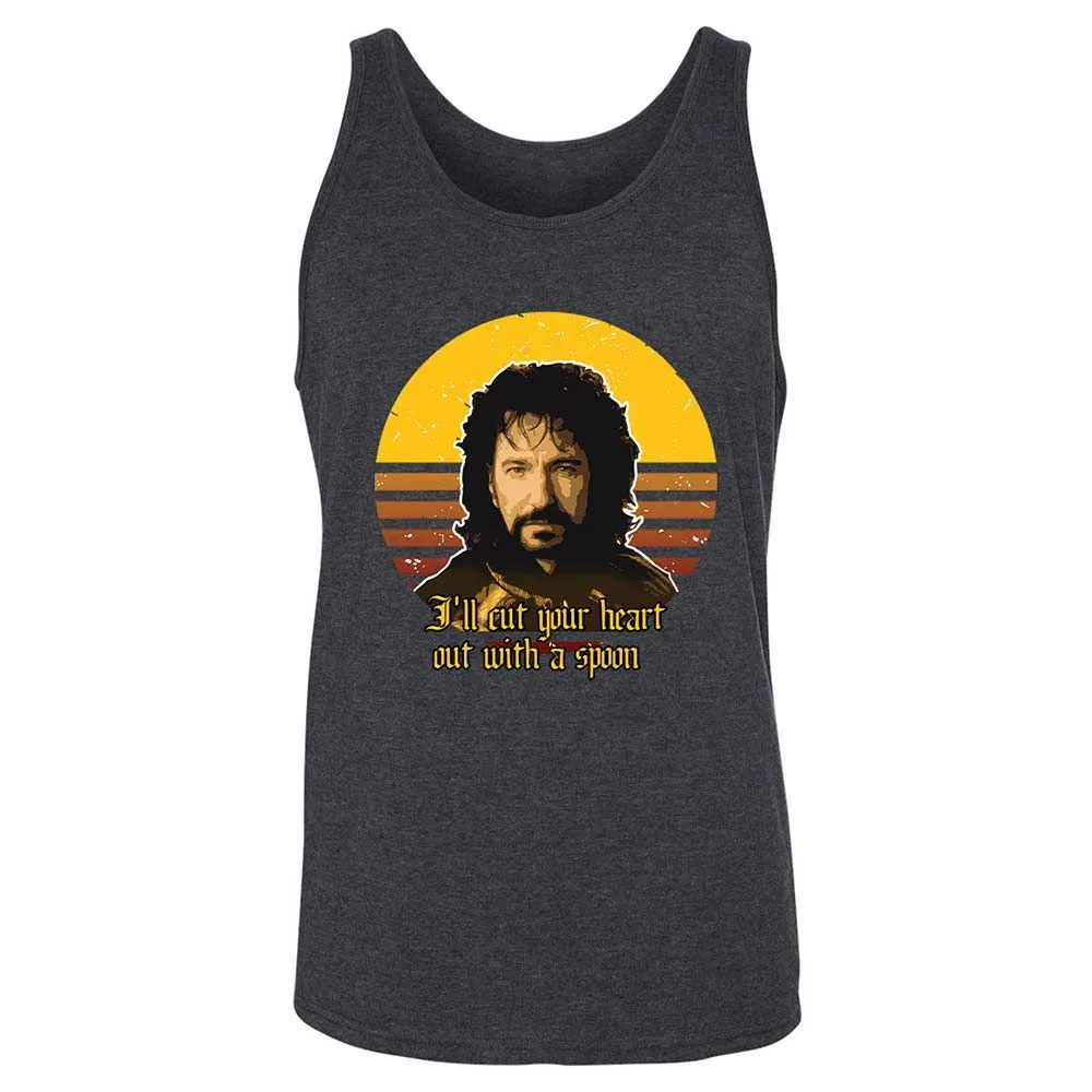 I'll Cut Your Heart Out - Dark Grey Heather - 10