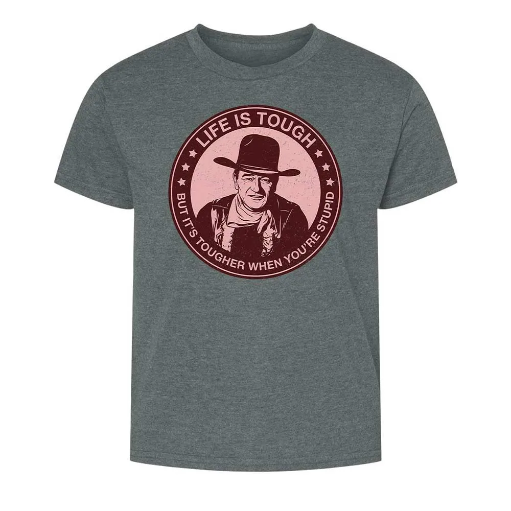 Kids T-Shirt - B9B2MFJM - Dark Heather - 16