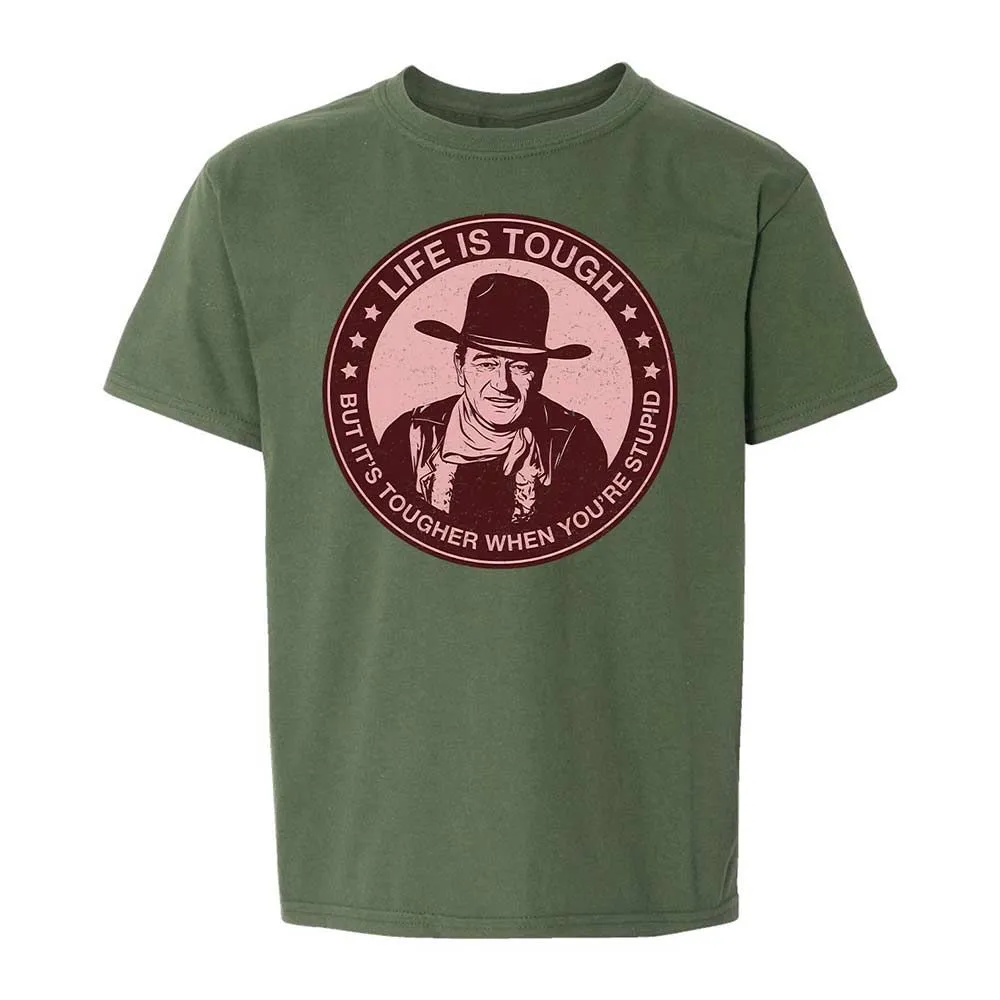 Kids T-Shirt - B9B2MFJM - Military Green - 20