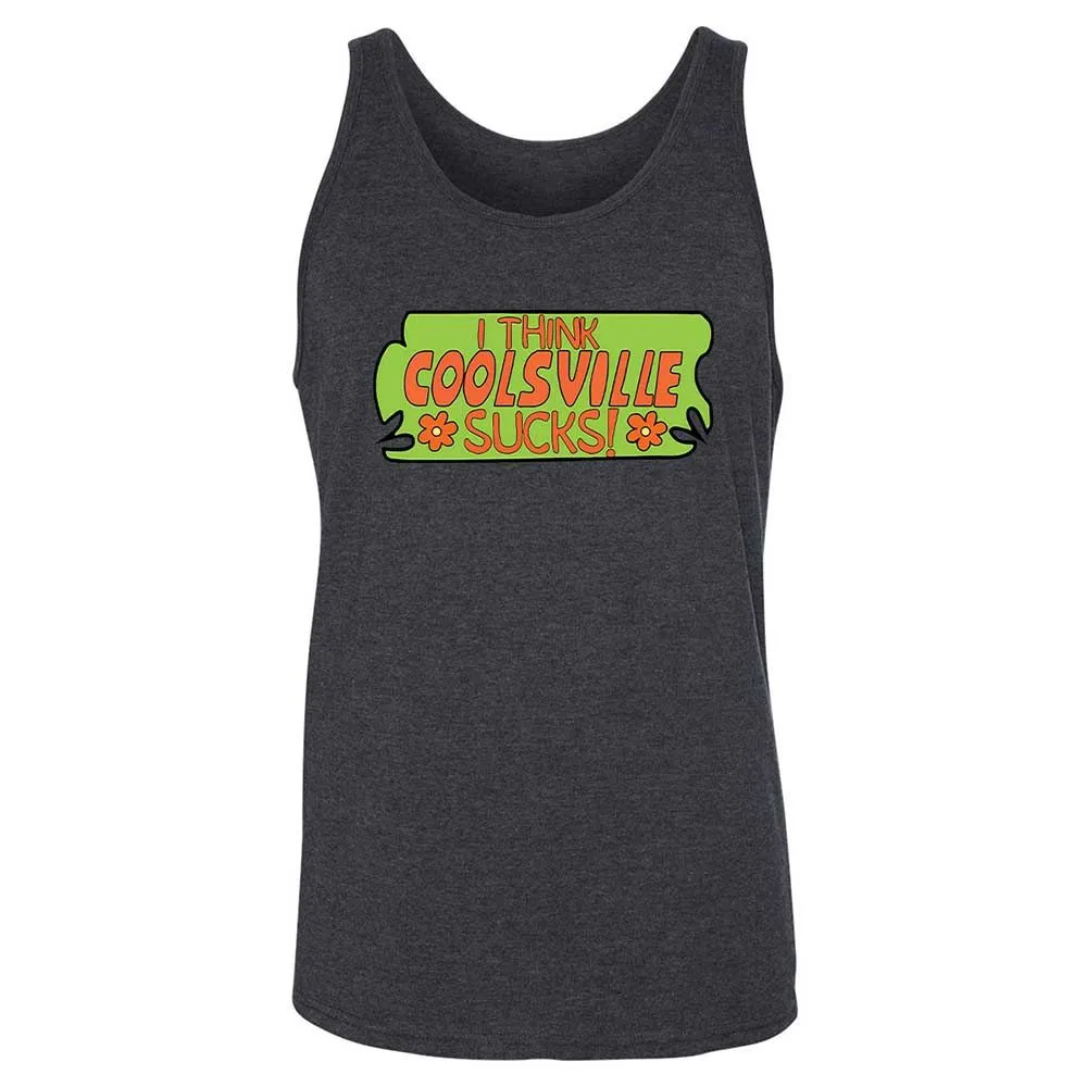 I Think Coolsville Sucks - Dark Grey Heather - 10