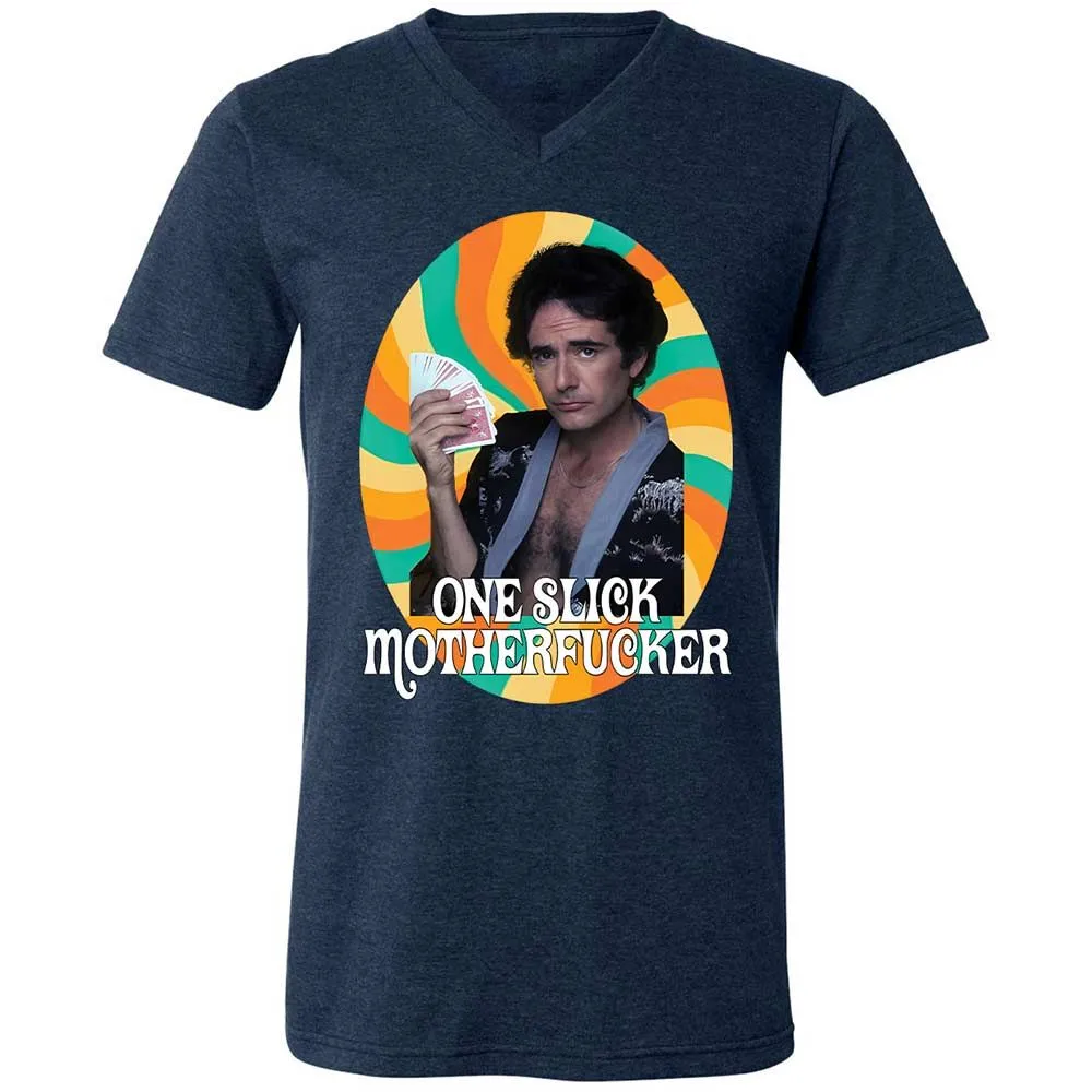 One Slick Motherfu*ker - Heather Navy - 13