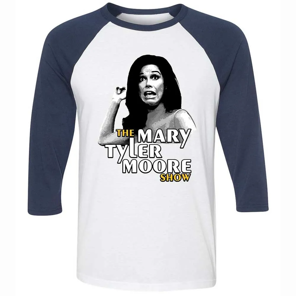Vintage Mary Tyler Moore - White/Navy - 8