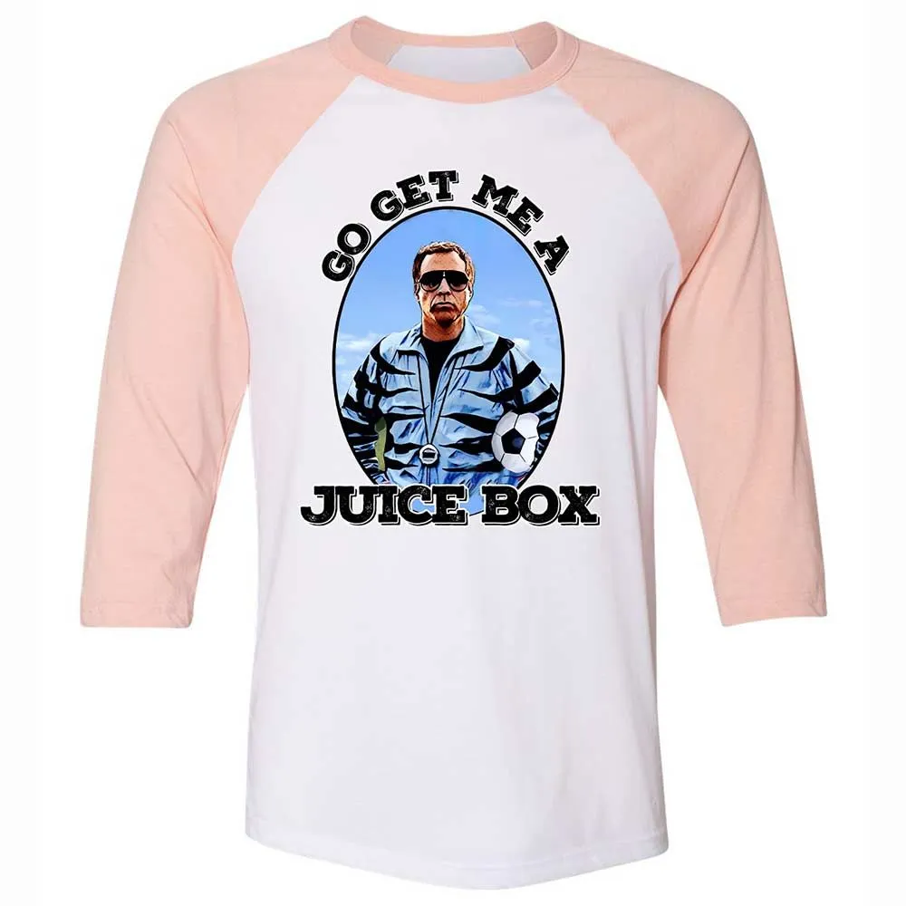 Unisex 3/4 Baseball Tee - R6VN2BYR - White/Heather Peach - 5