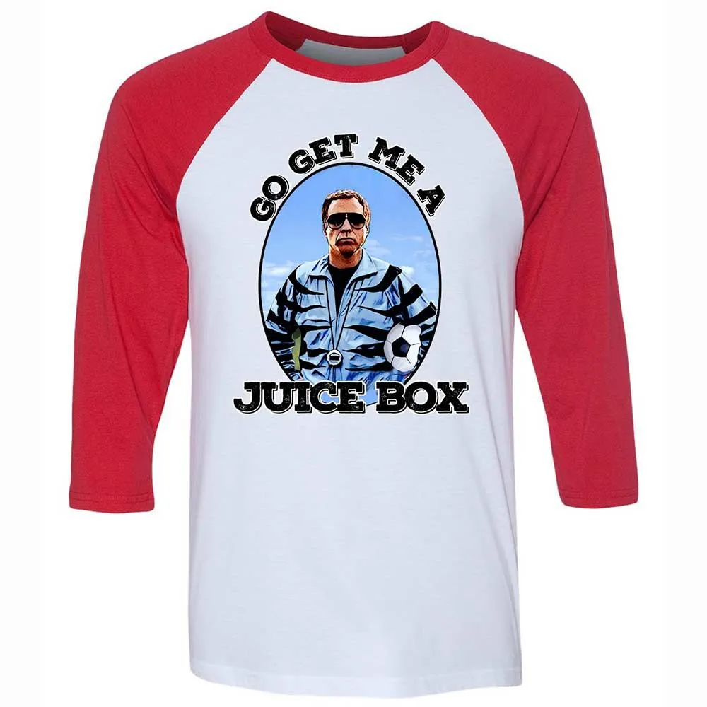 Unisex 3/4 Baseball Tee - R6VN2BYR - White/Red - 9