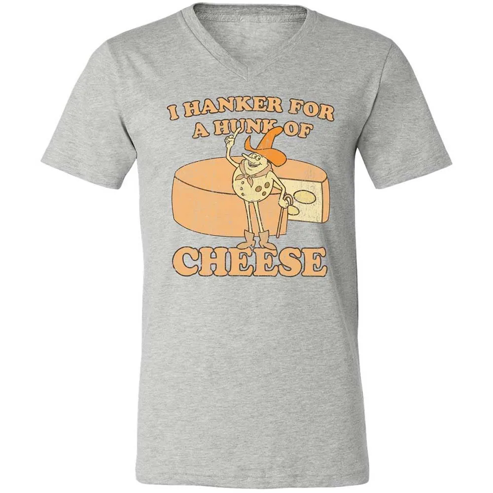 Hanker For A Hunk Of Cheese - Athletic Heather - 2