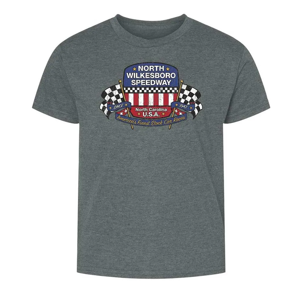 Kids T-Shirt - 9BRV2JKB - Dark Heather - 16