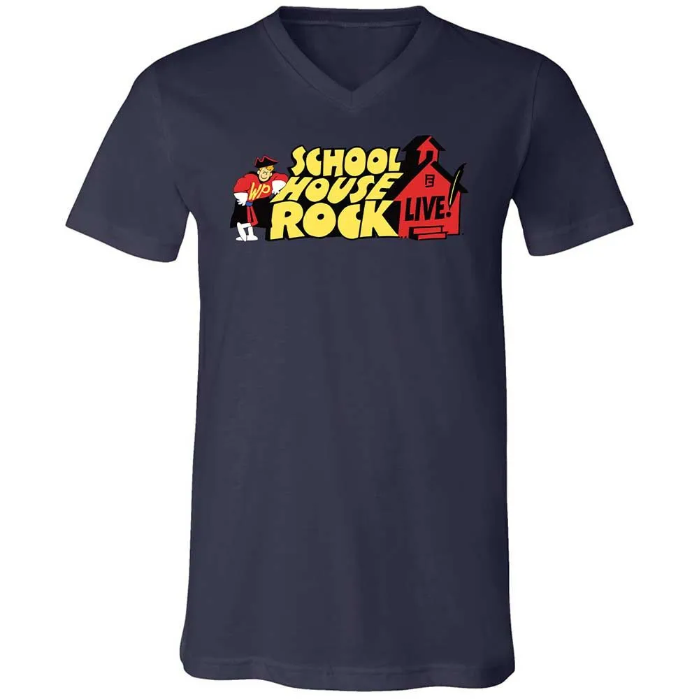 Unisex V-Neck T-Shirt - EWRLL12S - Navy - 12