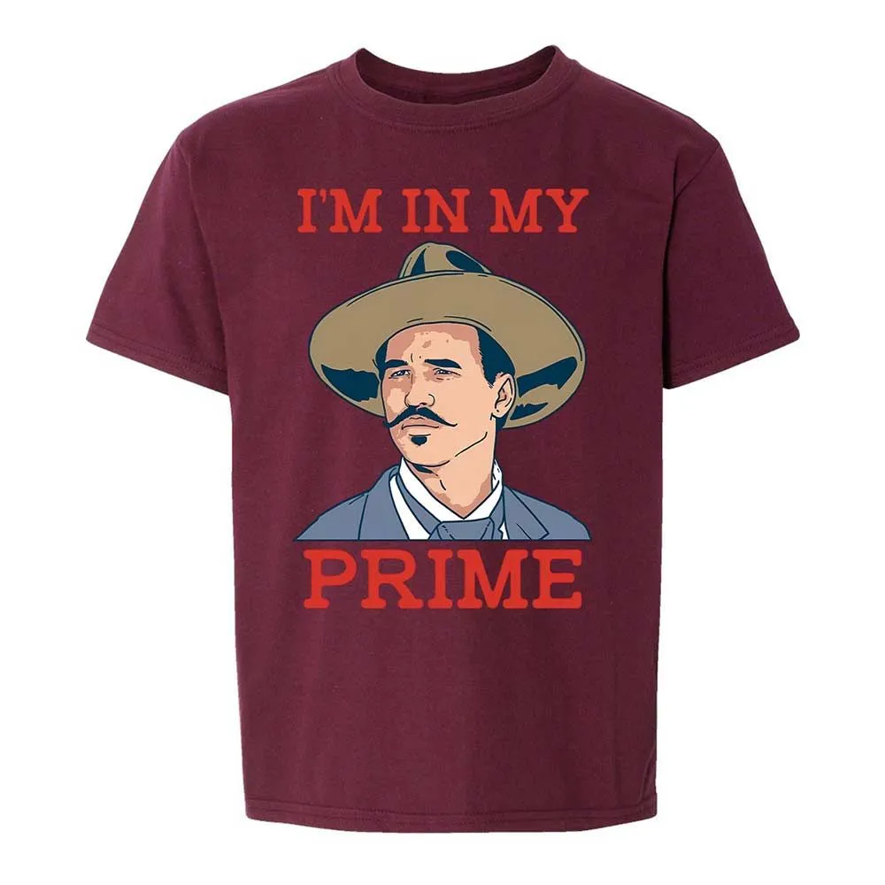 Kids T-Shirt - 4D5LZJ8C - Maroon - 19