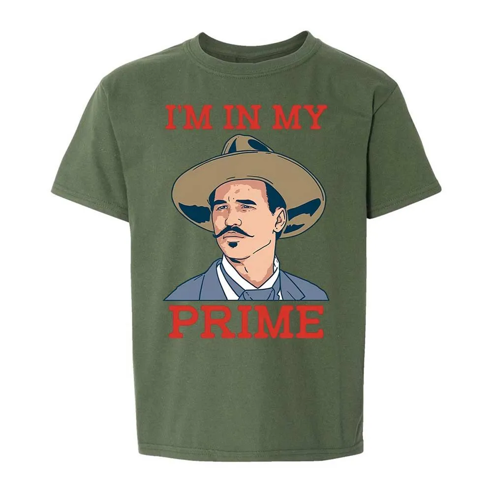 Kids T-Shirt - 4D5LZJ8C - Military Green - 20