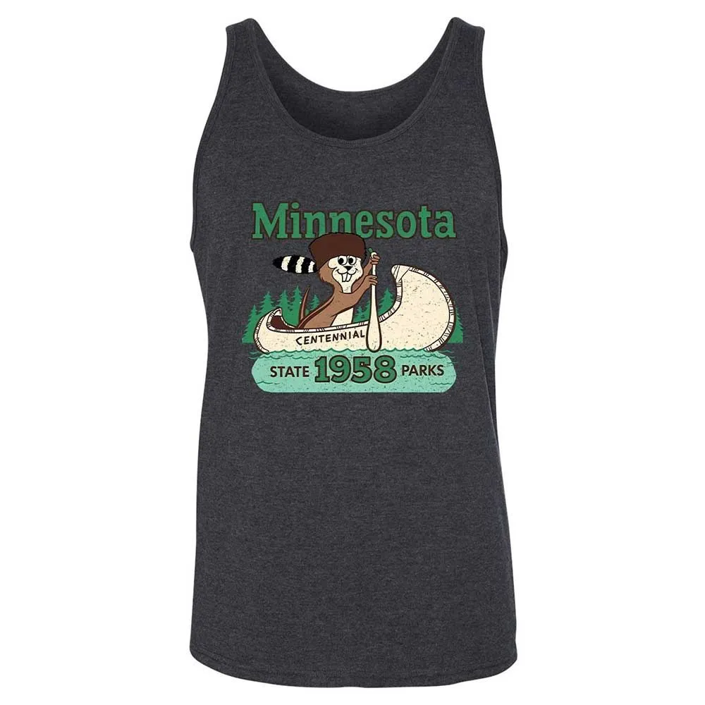 Unisex Jersey Tank - 91EHF25B - Dark Grey Heather - 10