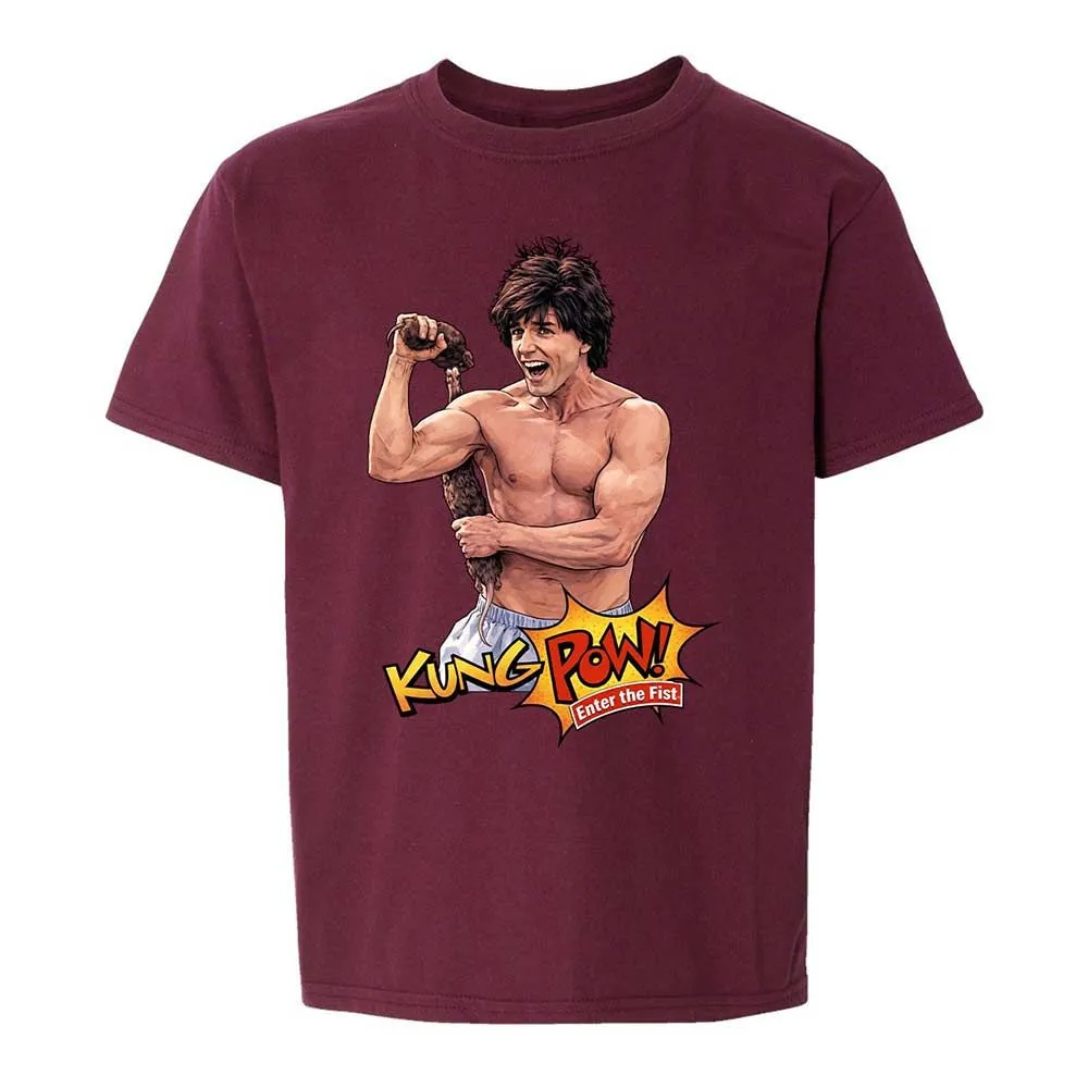Kids T-Shirt - RYE27C4B - Maroon - 19
