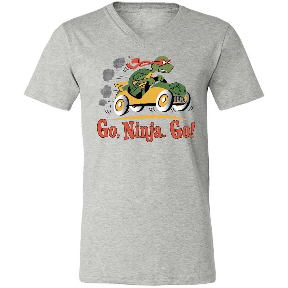 Unisex V-Neck T-Shirt - Z5DSMUE8 - Athletic Heather - 2