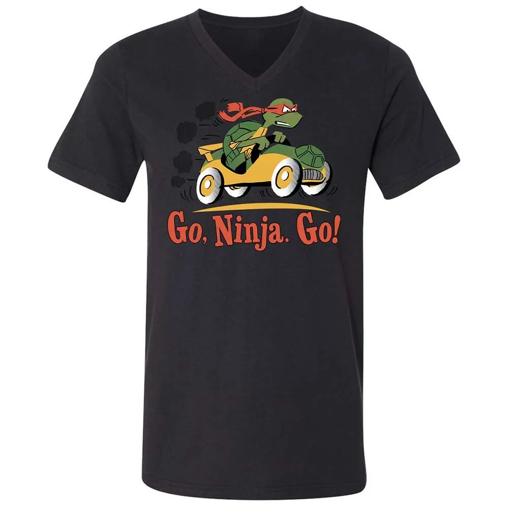 Unisex V-Neck T-Shirt - Z5DSMUE8 - Black - 11