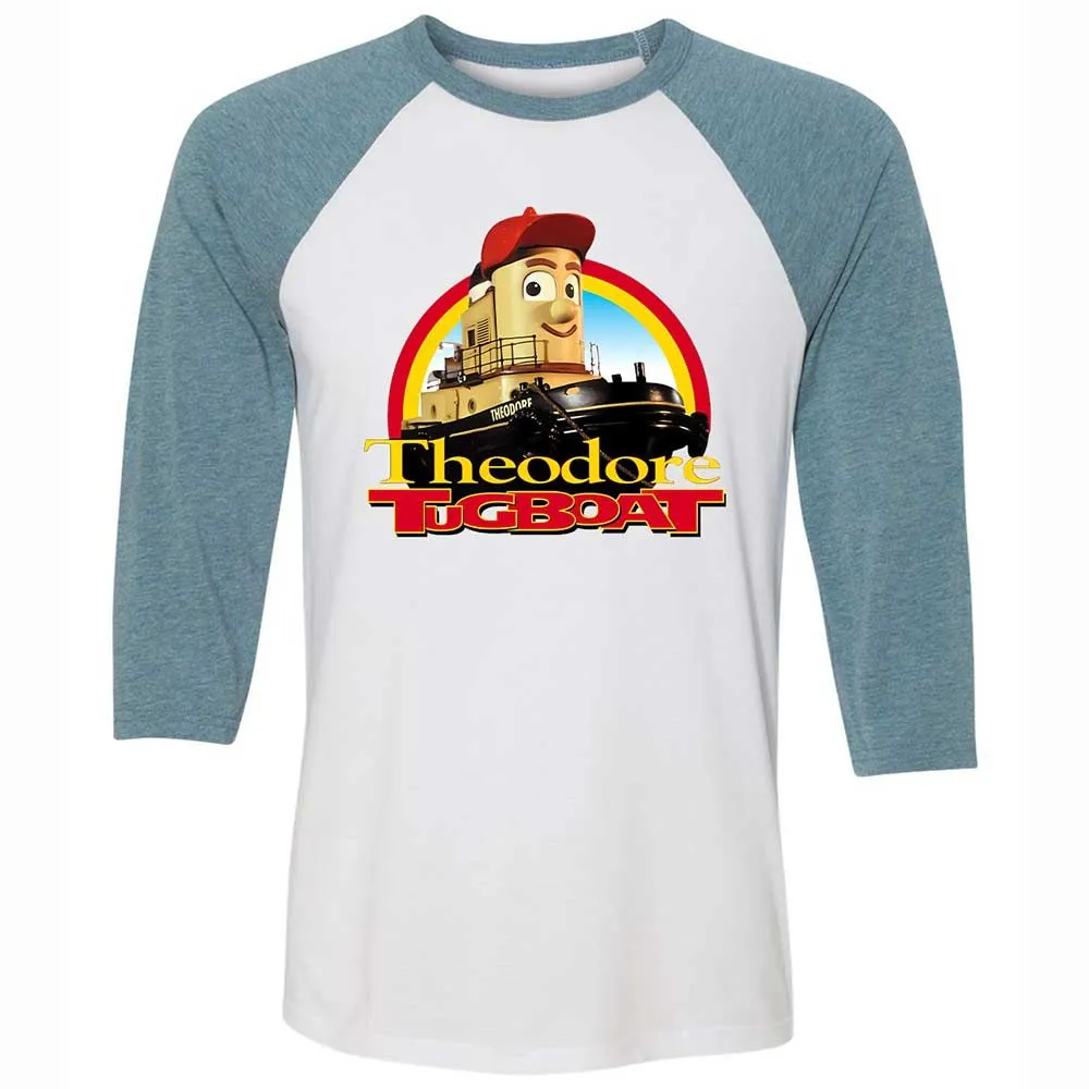 Theodore Tugboat - White/Denim - 3