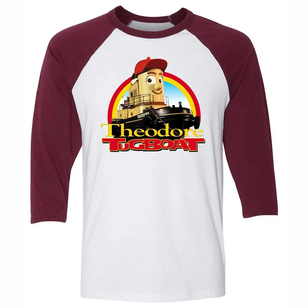 Theodore Tugboat - White/Maroon - 7