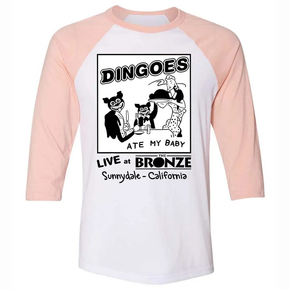 Dingoes Ate My Baby - White/Heather Peach - 5