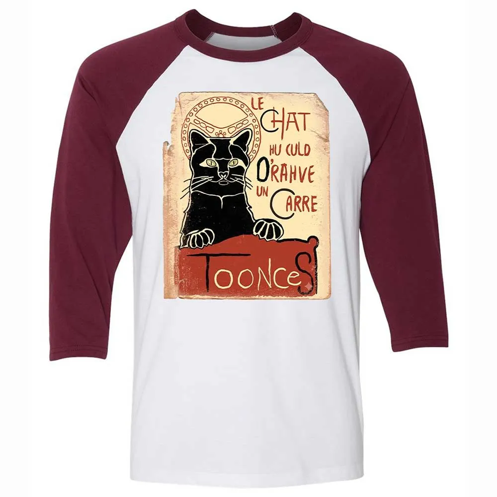 Toonces - Le Chat Noir - White/Maroon - 7