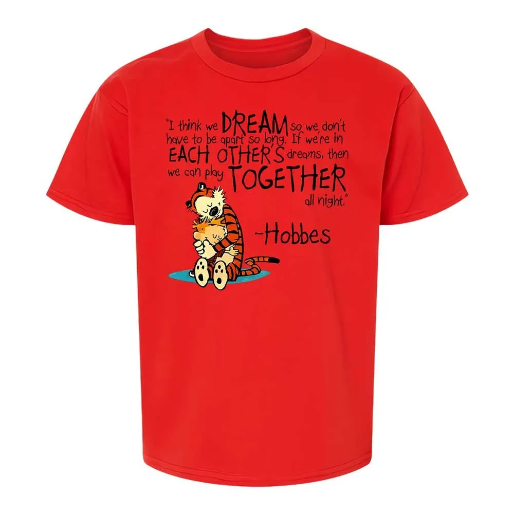 Calvin Hobbes Dreams - Red - 6