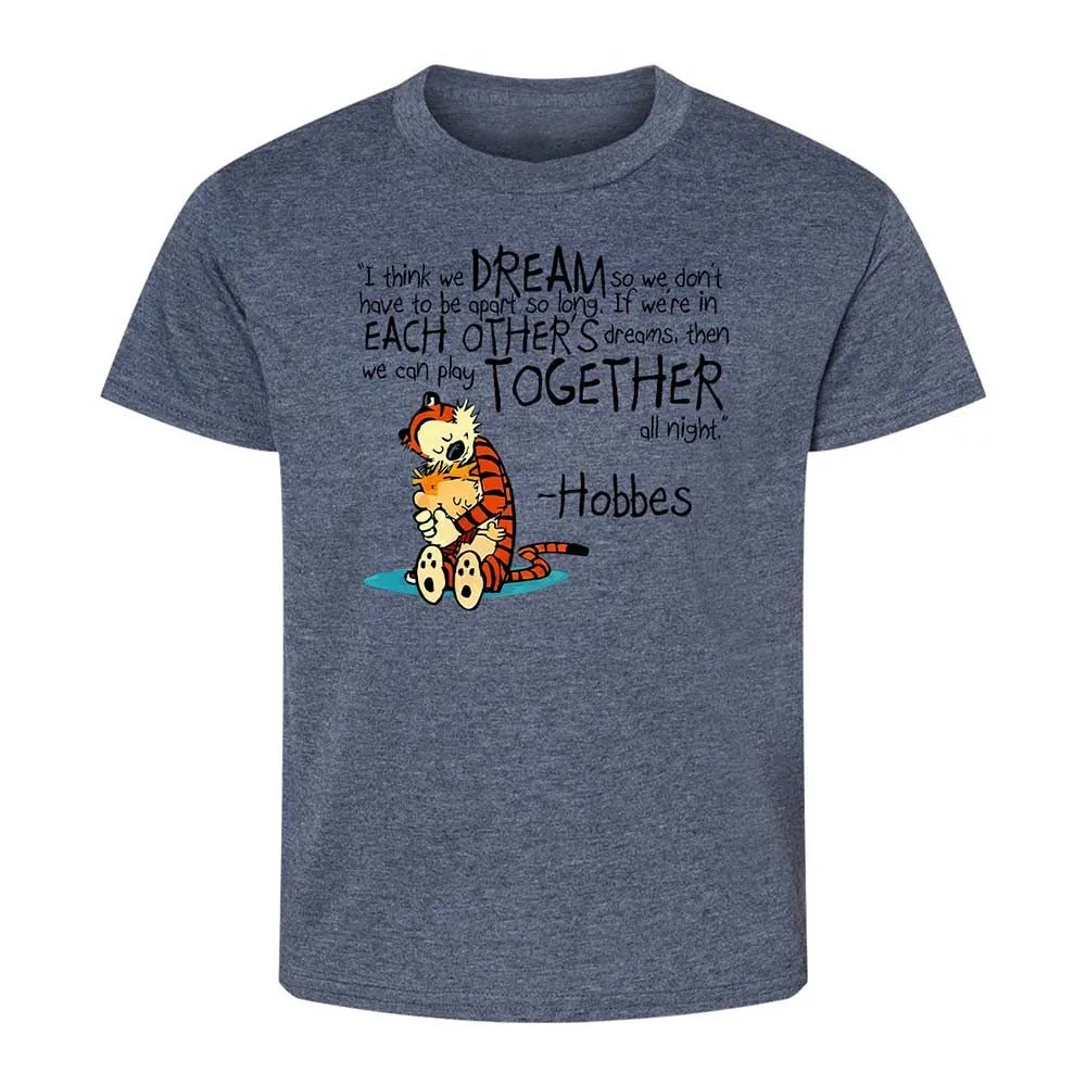 Calvin Hobbes Dreams - Heather Navy - 15