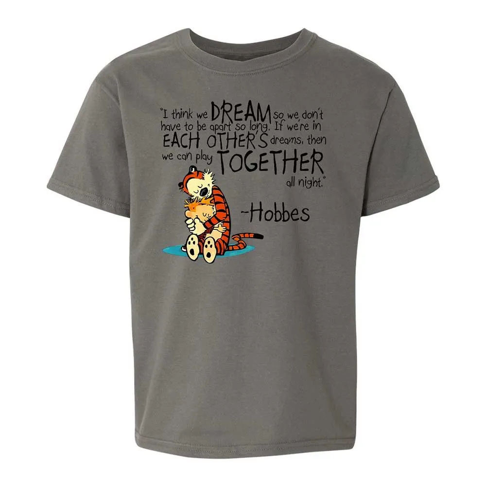 Calvin Hobbes Dreams - Charcoal - 17