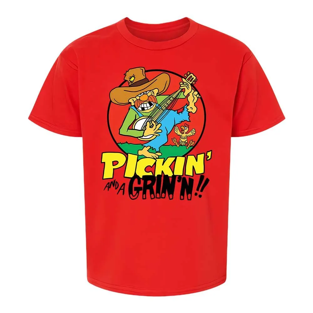 Pickin' and a Grinnin - Red - 6