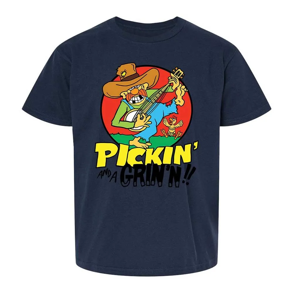 Pickin' and a Grinnin - Navy - 8