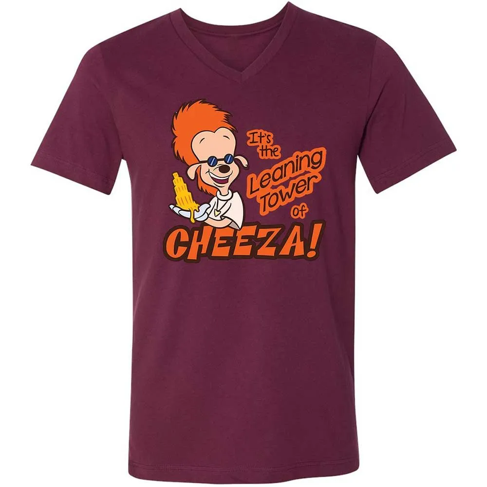 Leaning Tower of Cheeza - Maroon - 14