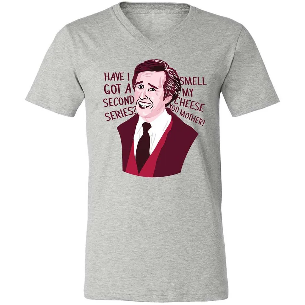 Unisex V-Neck T-Shirt - TTN1YEZG - Athletic Heather - 2