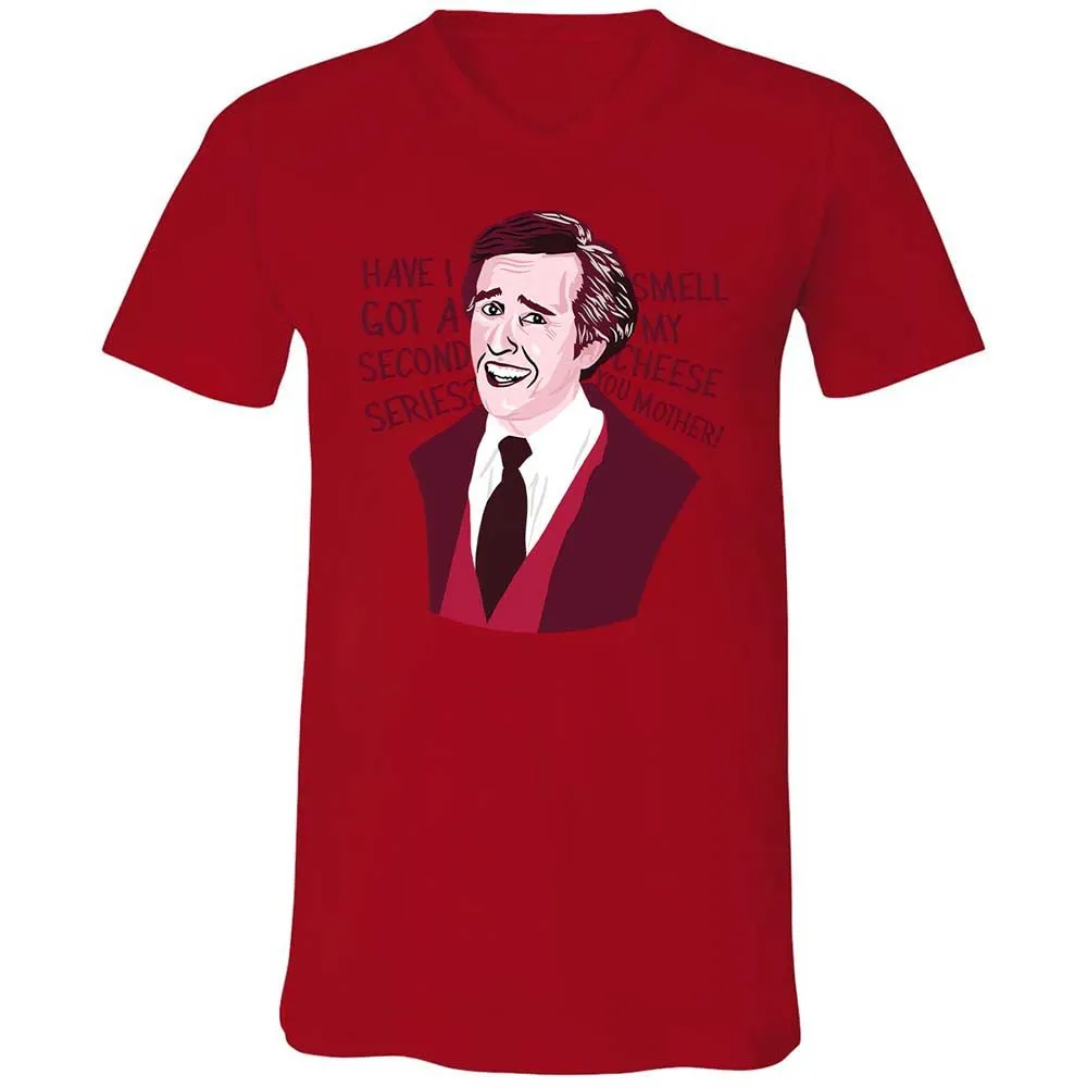 Unisex V-Neck T-Shirt - TTN1YEZG - Red - 5