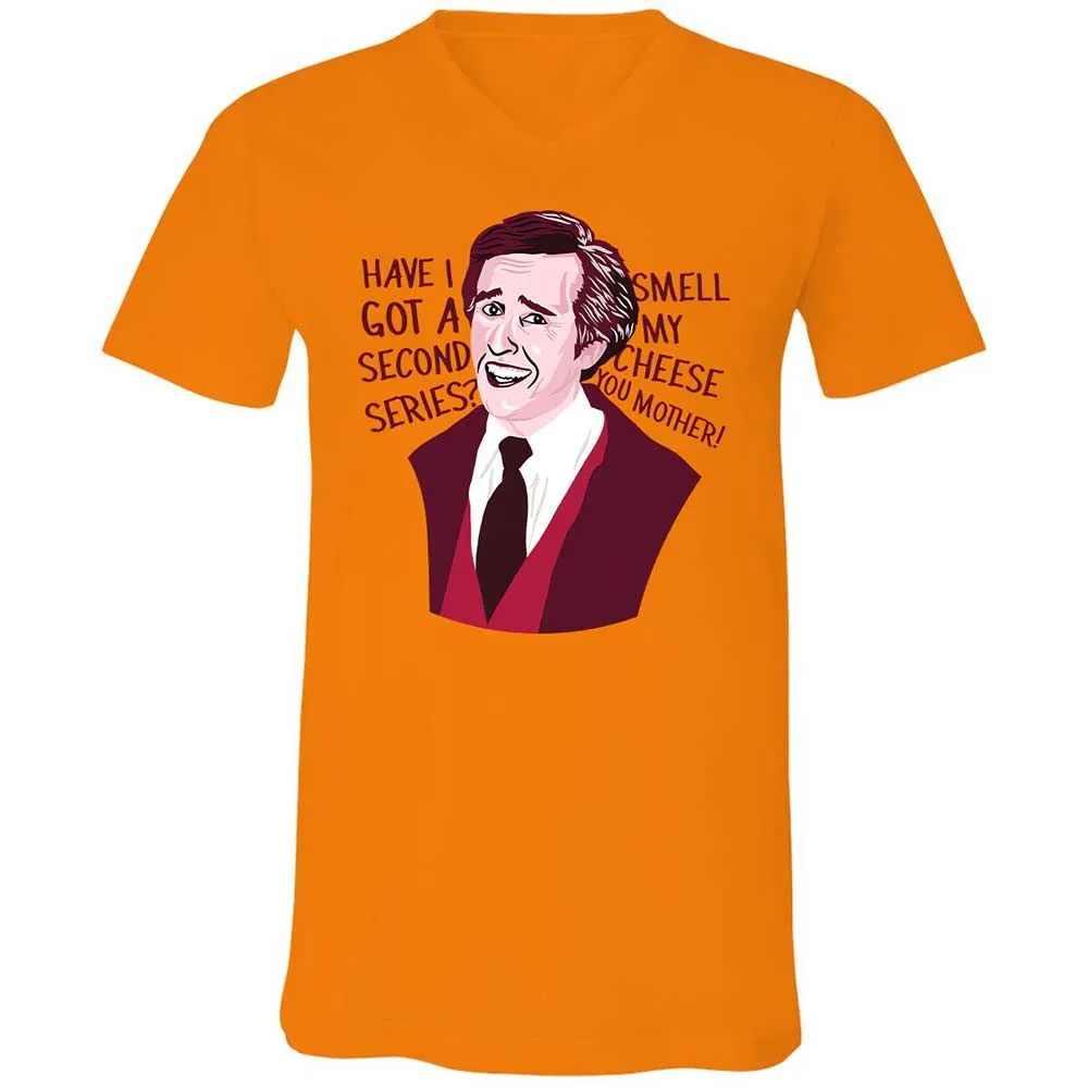 Unisex V-Neck T-Shirt - TTN1YEZG - Orange - 7