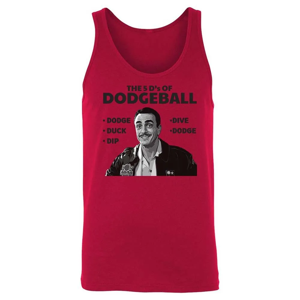 Unisex Jersey Tank - P2HBZTCY - Red - 3