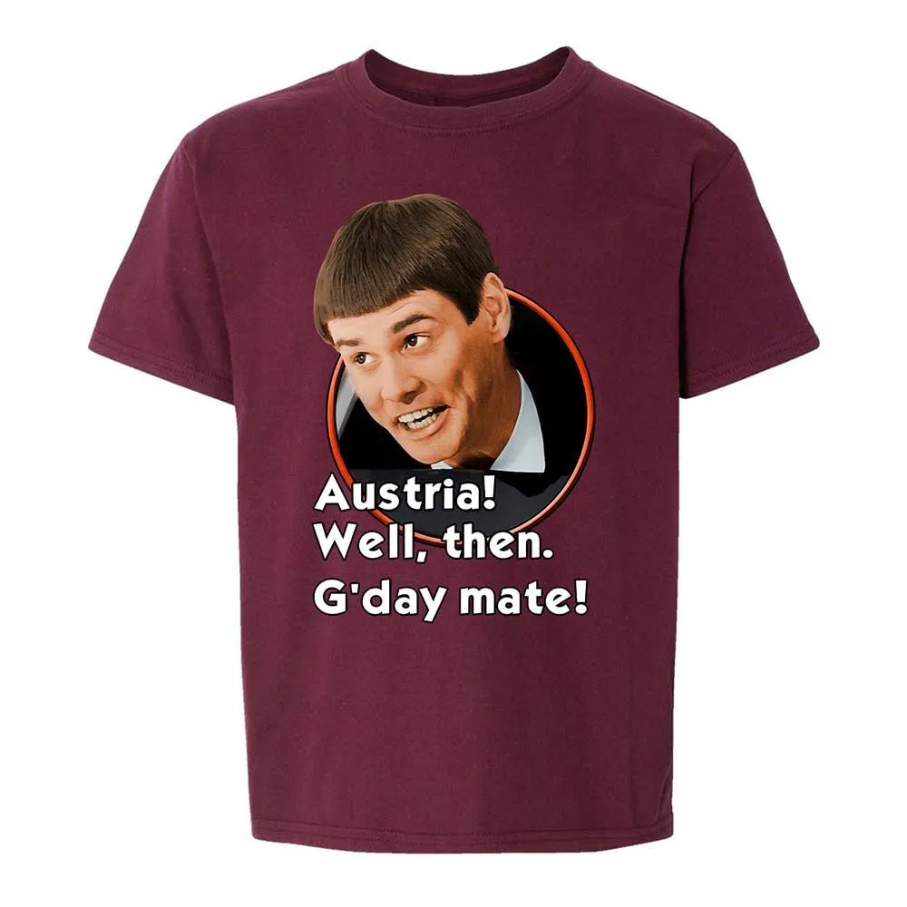 Kids T-Shirt - EZYZUJX8 - Maroon - 19